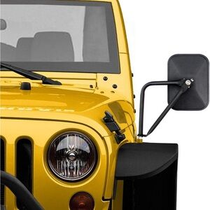 Door Off Mirror Compatible with Jeep Wrangler JK JL JT